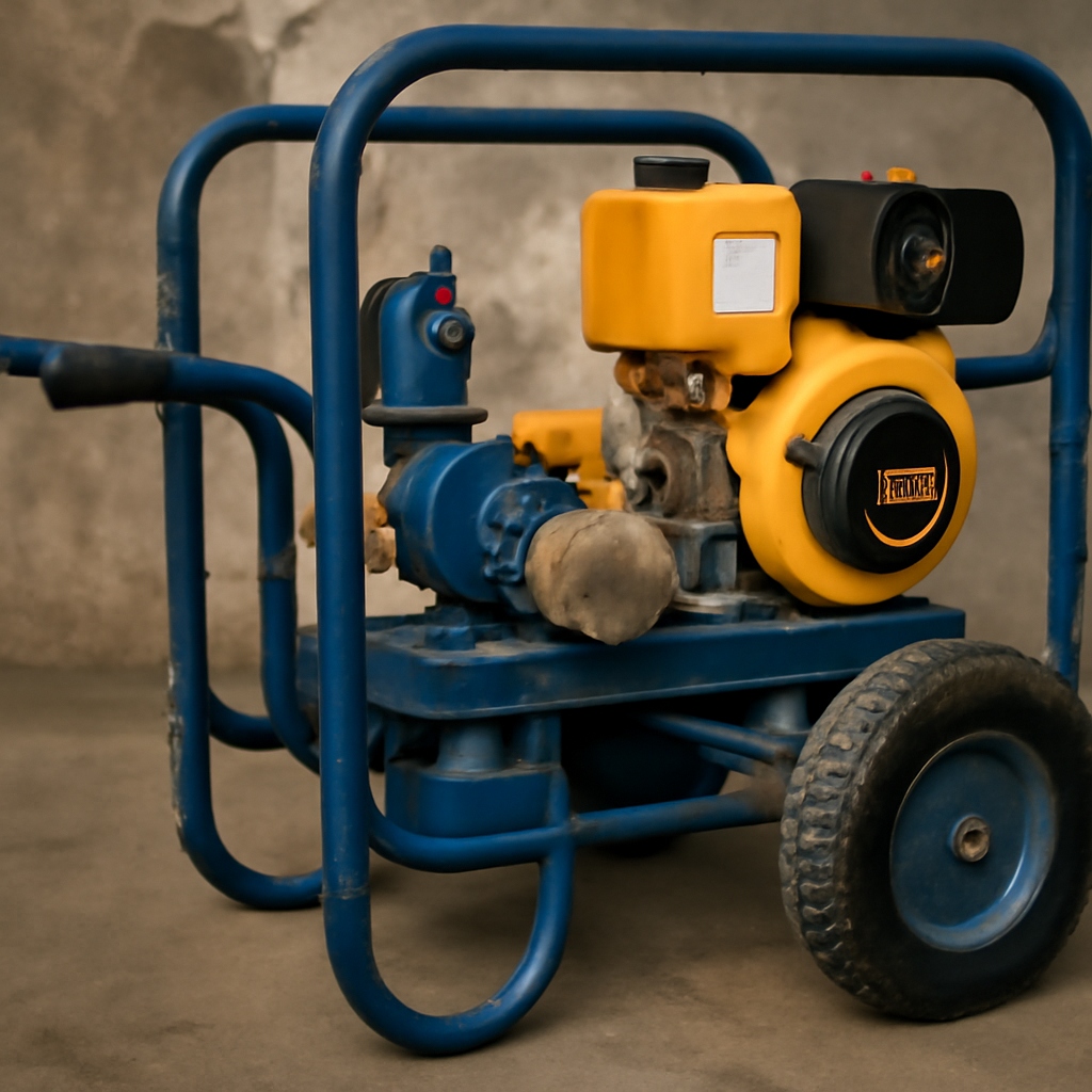 Дизельная мотопомпа Заря МОДН 120/70 (нержавейка)