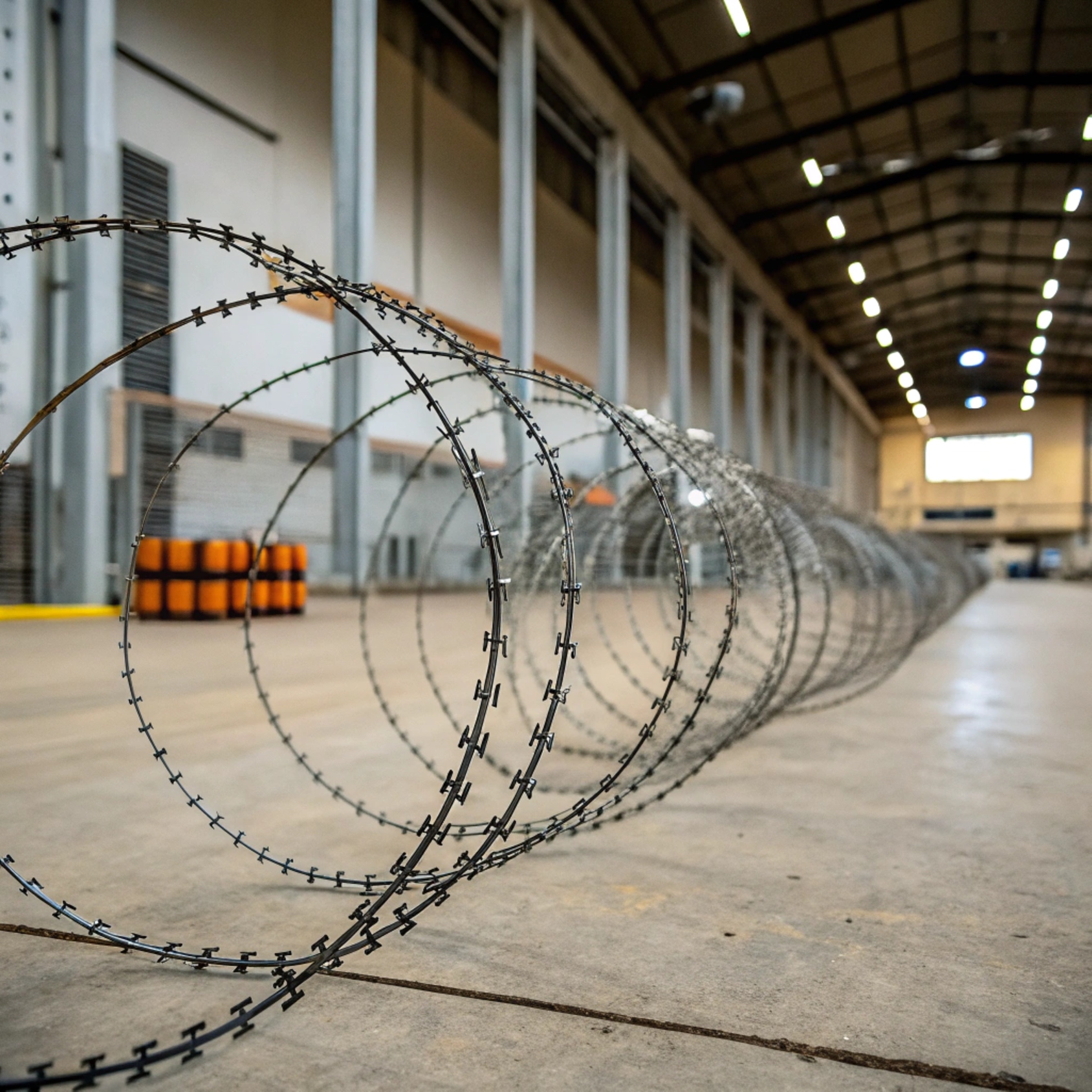 Проволока колючая 2,5 мм МББ