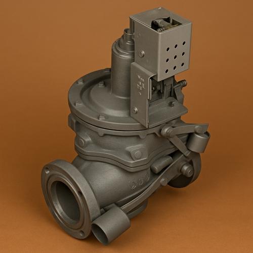 Клапан предохранительно-запорный электромагнитный ПКЭН(В)-50